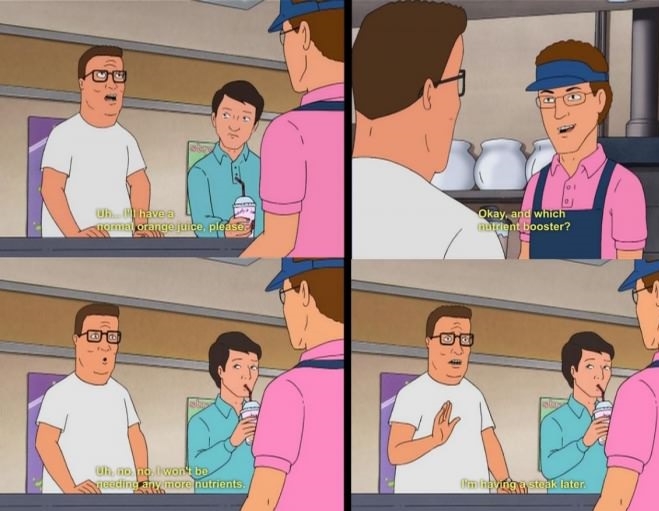 Just Hank Hill