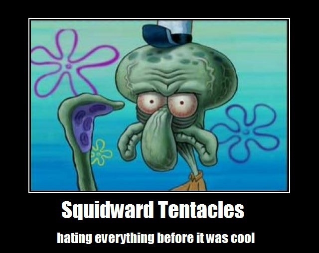 Hipster Squidward