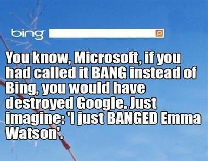 Think about it Microsoft