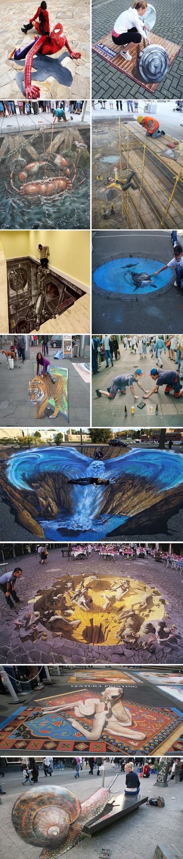 Amazing 3D street art