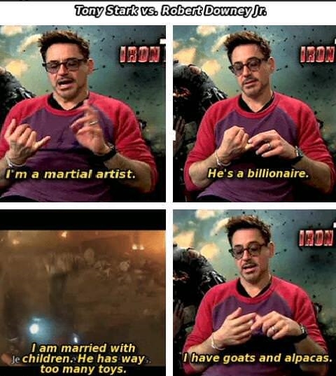 Stark vs. Downey