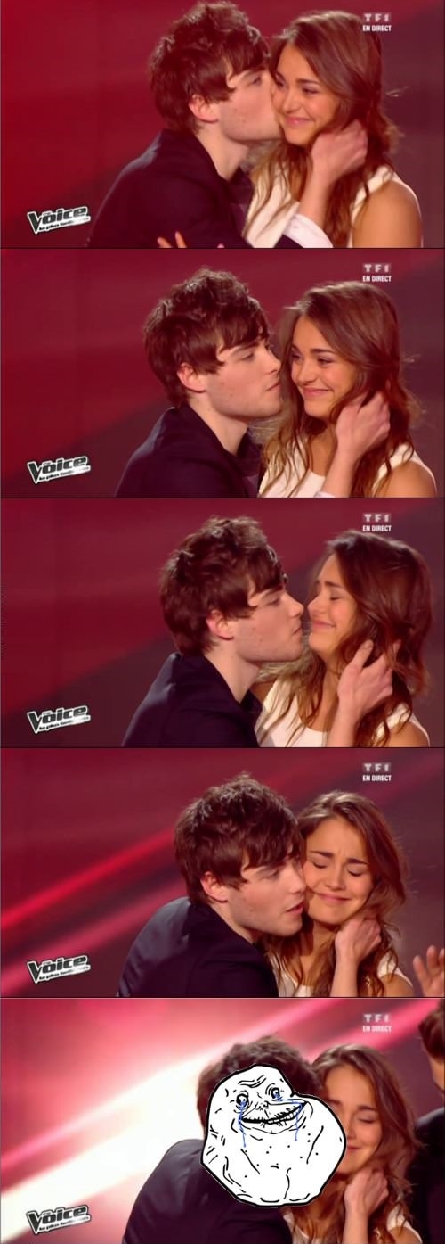 Epic fail kiss on The Voice
