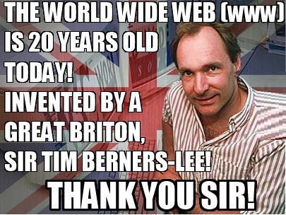 Internet is 20 years old