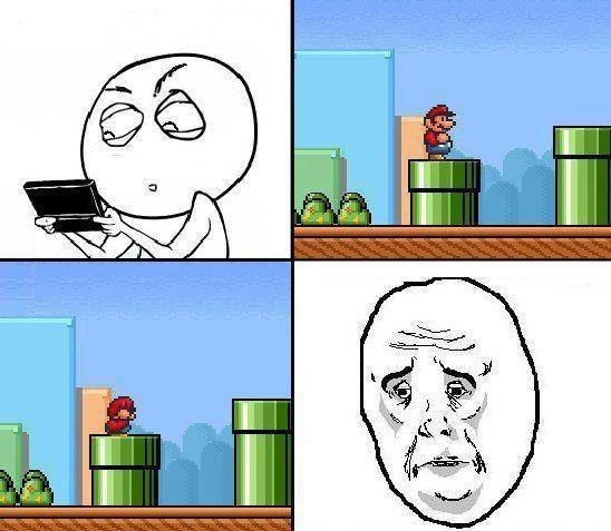 Playing Mario
