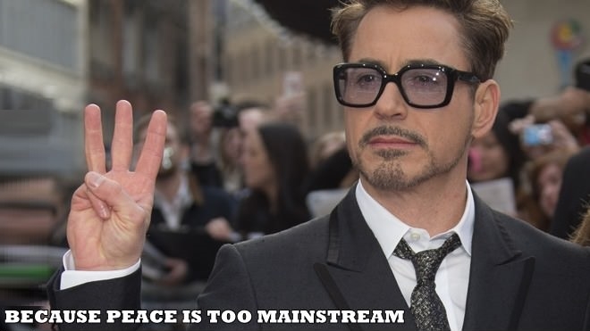 Peace is too mainstream