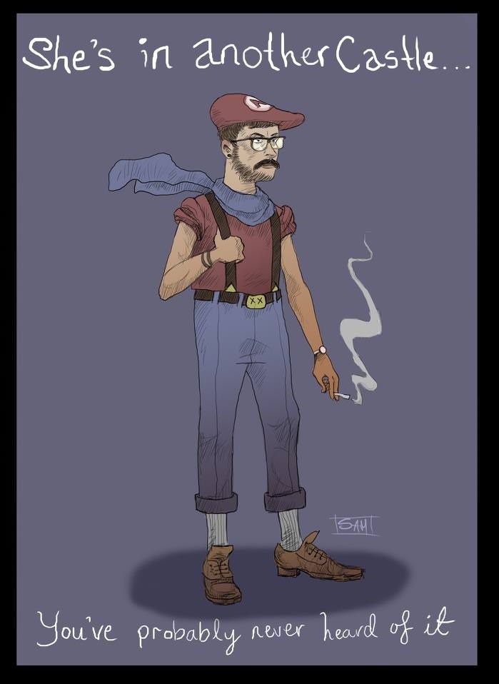 Mario is so underground