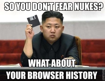 So you don't fear nukes?
