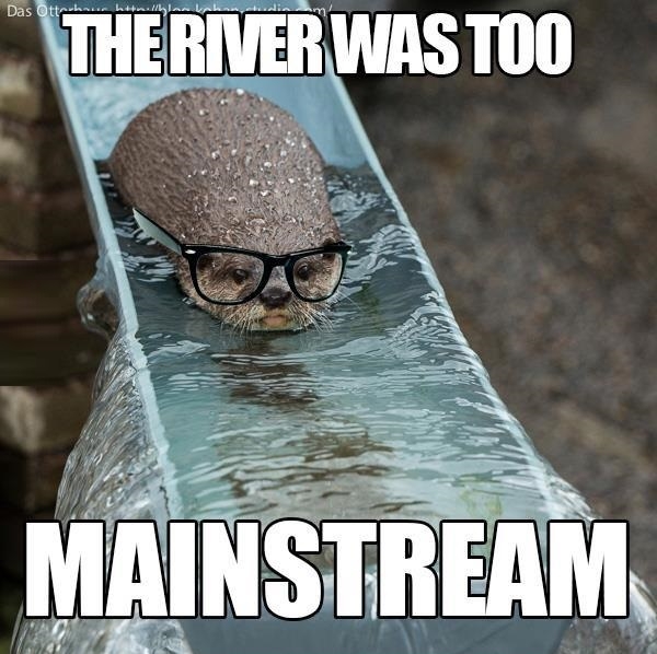 Hipster Otter