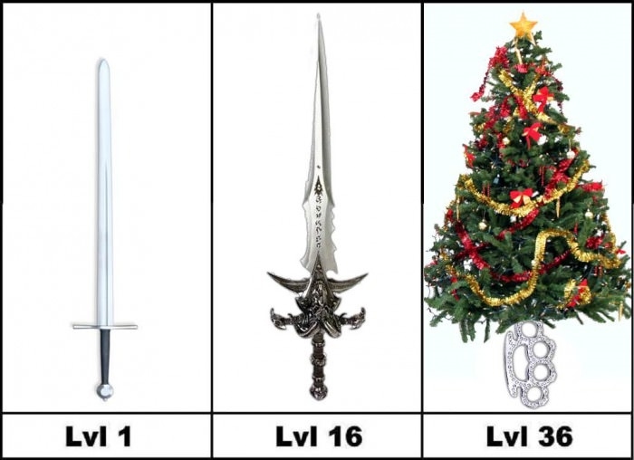Weapons in MMOs