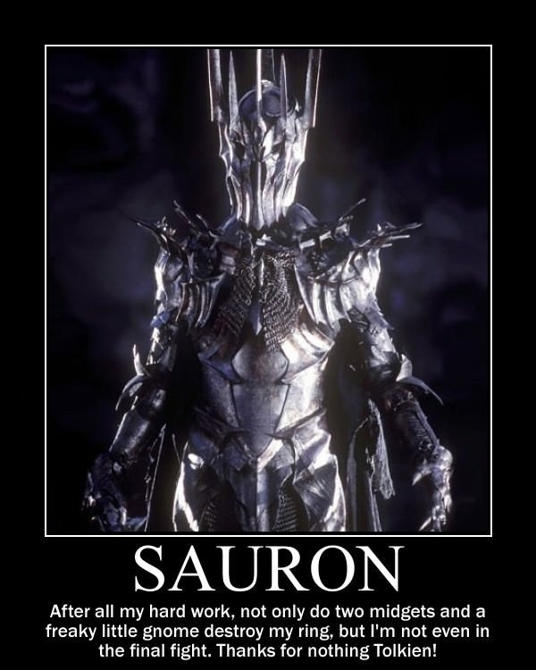 Poor sauron