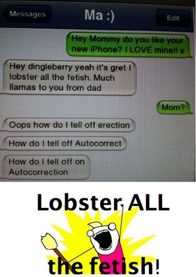 Lobster all the..