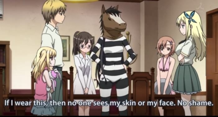 Horse masks everywhere