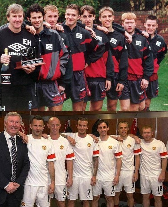 Man U then & now