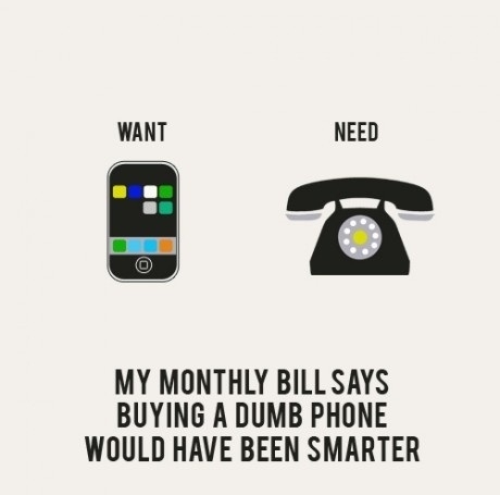 Want & Need: Phone