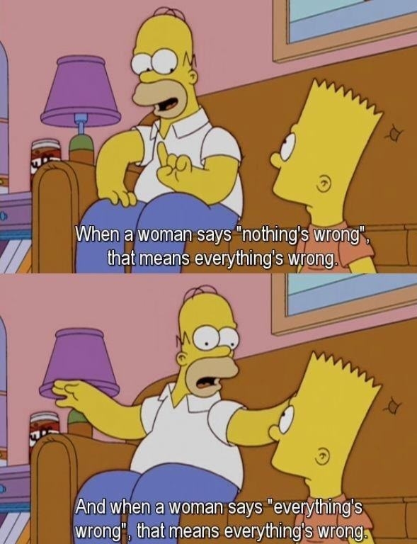 Homer gives great advice!