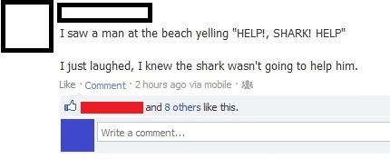 Help shark