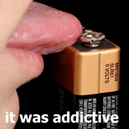 I used to taste power