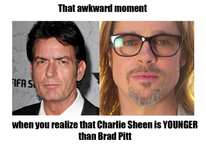 That awkward moment