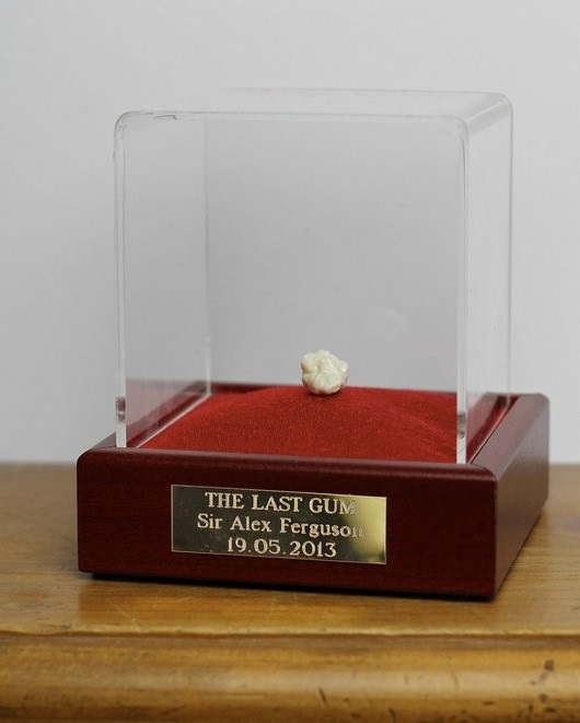 Sir Alex's last piece of gum