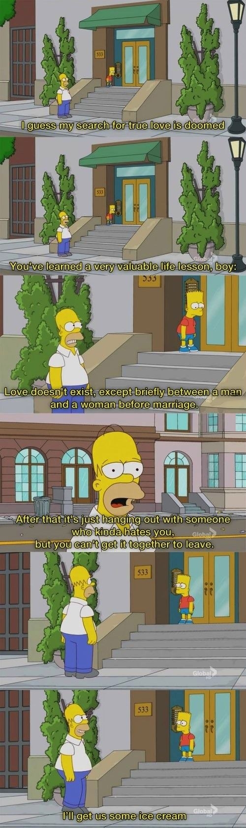 Homer on marriage