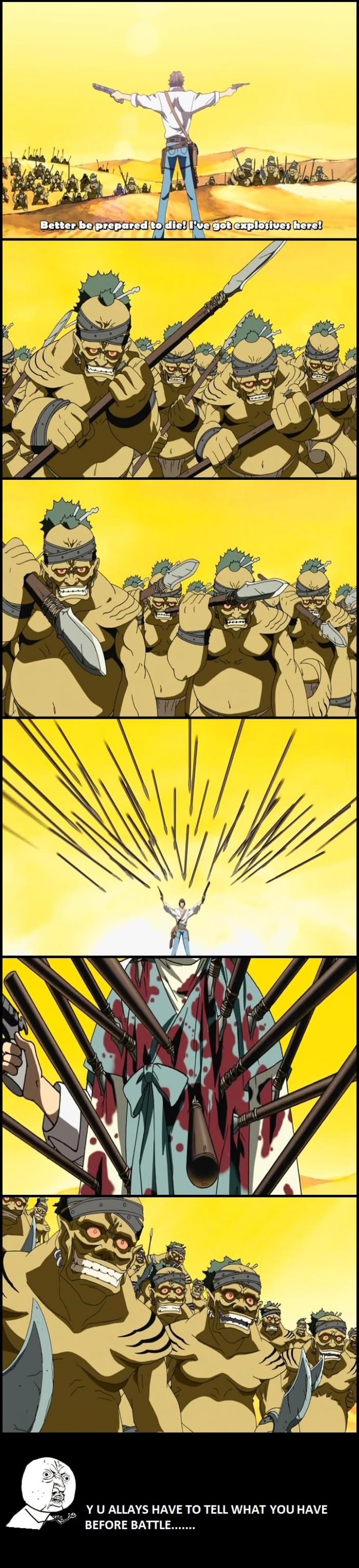 Common error in anime