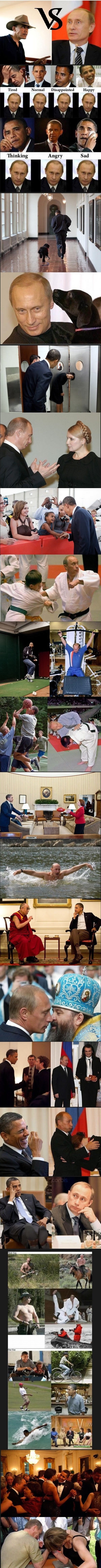Obama vs Putin