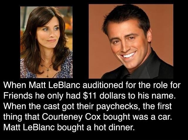 Matt LeBlanc being Joey