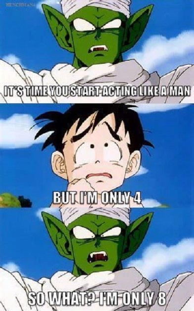 Piccolo, that was weird