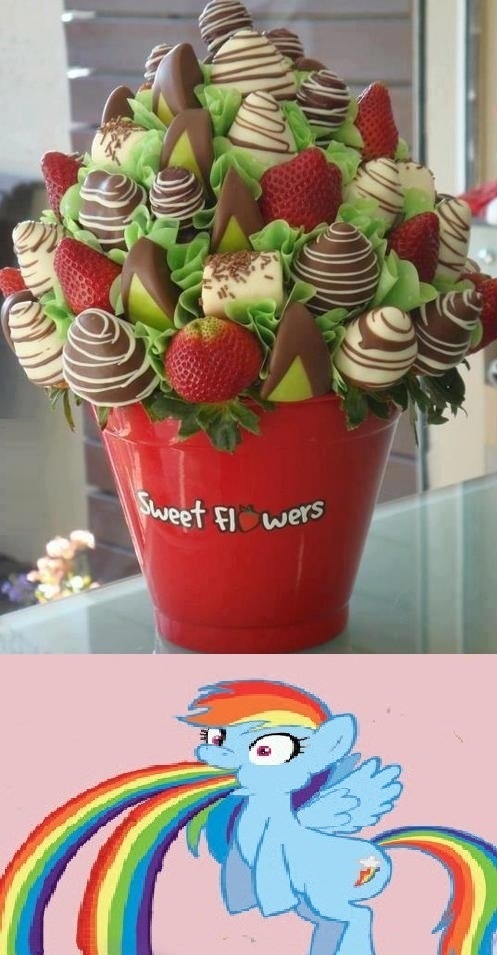 Mother of edible bouquets