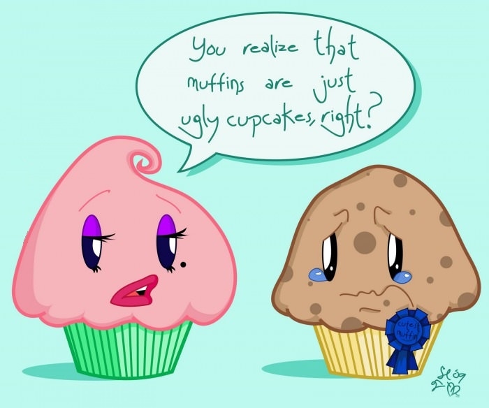 Muffins are delicious