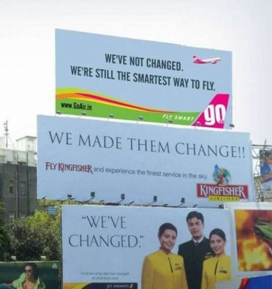 Airlines Slogan War