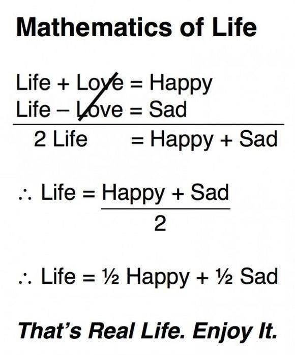 Maths of life