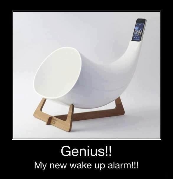 New wake up alarm