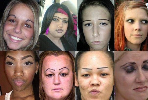 Eyebrow fails