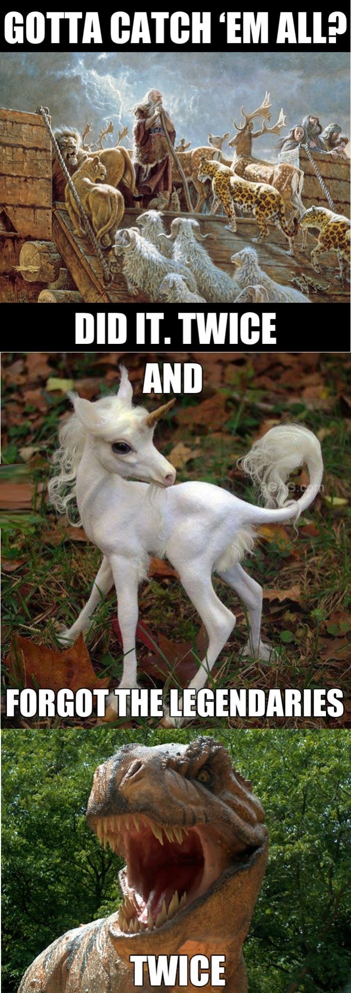 How could you forget them?