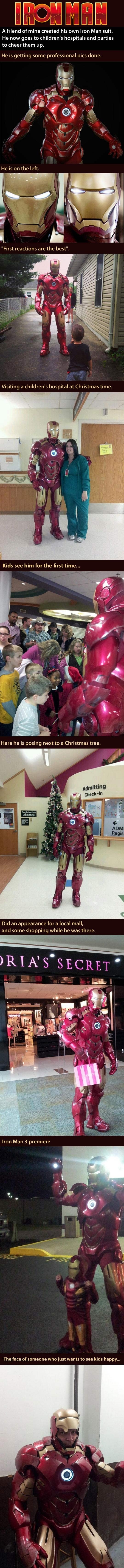 Iron Man with a heart
