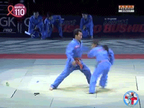 Insane judoka