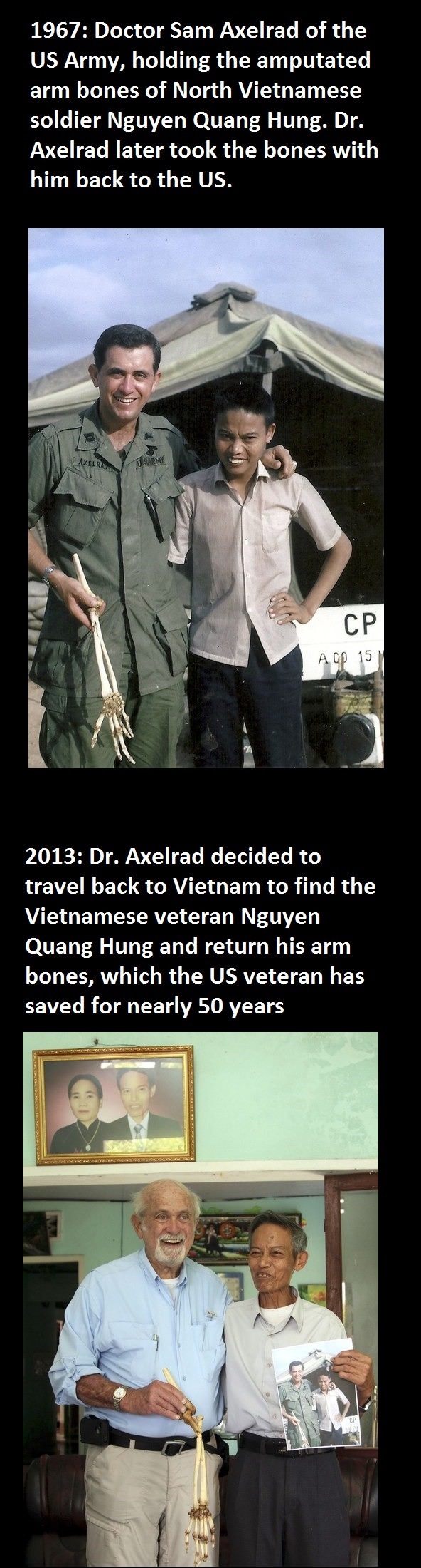 And they were once enemies