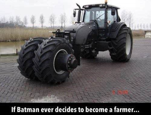 Batman's tractor