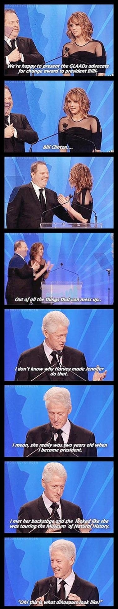 Easy, Bill...