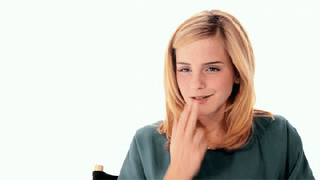 Internet kiss from Emma