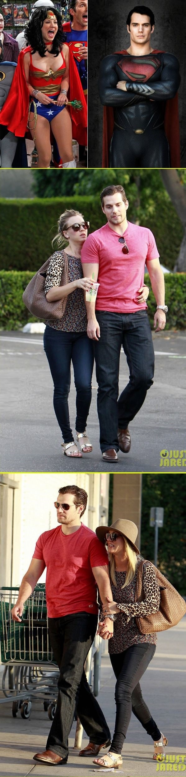 Penny's dating Superman!