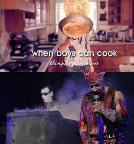 Cooking with Rammstein