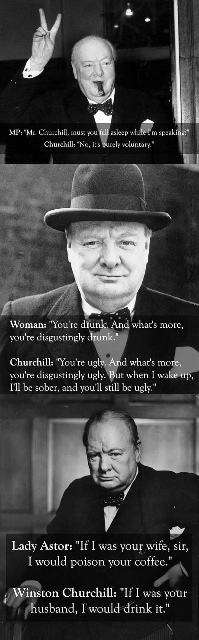 Churchill was a boss