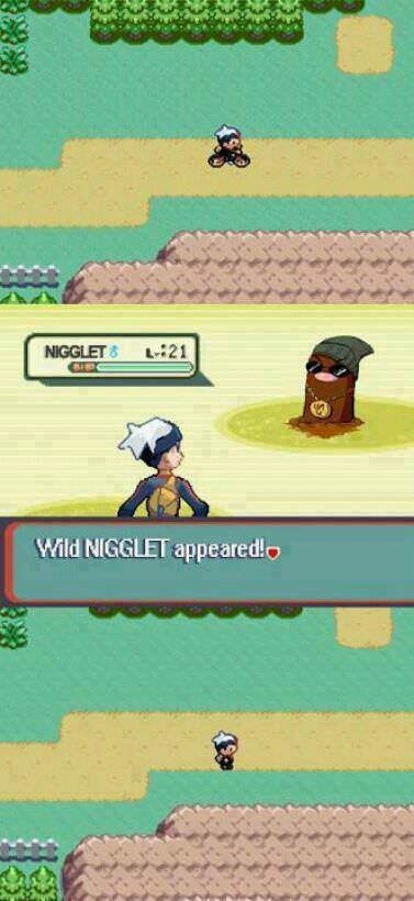 Wild ni**let appeared!