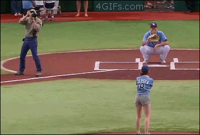 Carly's baseball skills