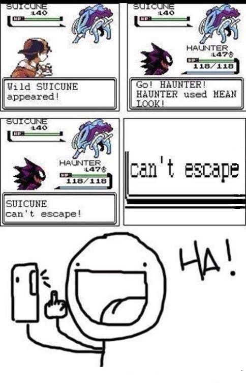 Ha! Take that!
