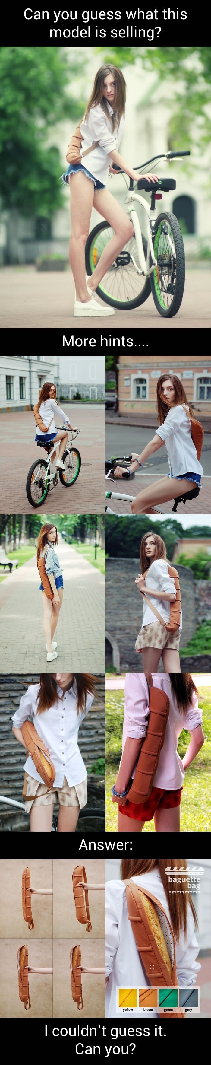 Guess what she is selling?