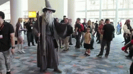 Gandalf doing his job