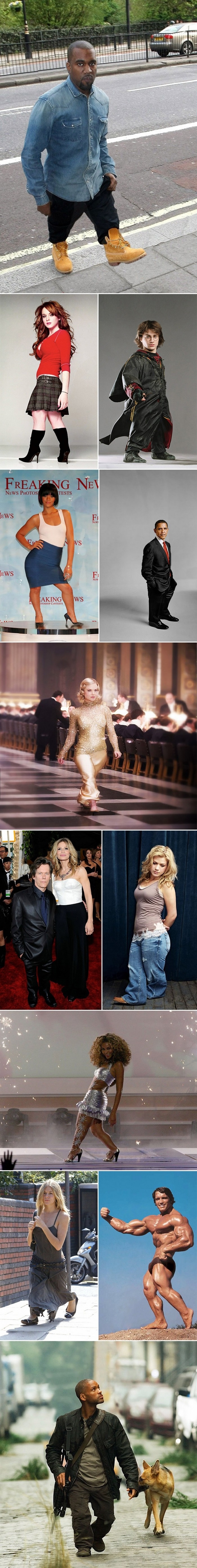 Celebrity midgets